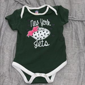 NFL official NY Jets Baby Girl Onsie